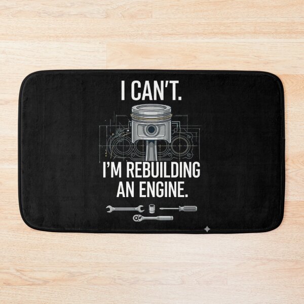Item preview, I Can't I'm Rebuilding An Engine Shirt | Diesel Mechanics | Dad | Father | Tee Shirt designed and sold by Serigraphy.