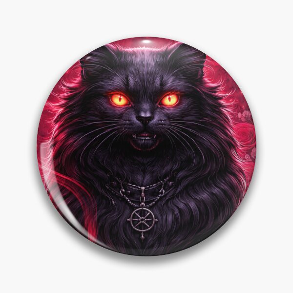 Item preview, Gothic Black Cat Among Roses designed and sold by Ashboldris.