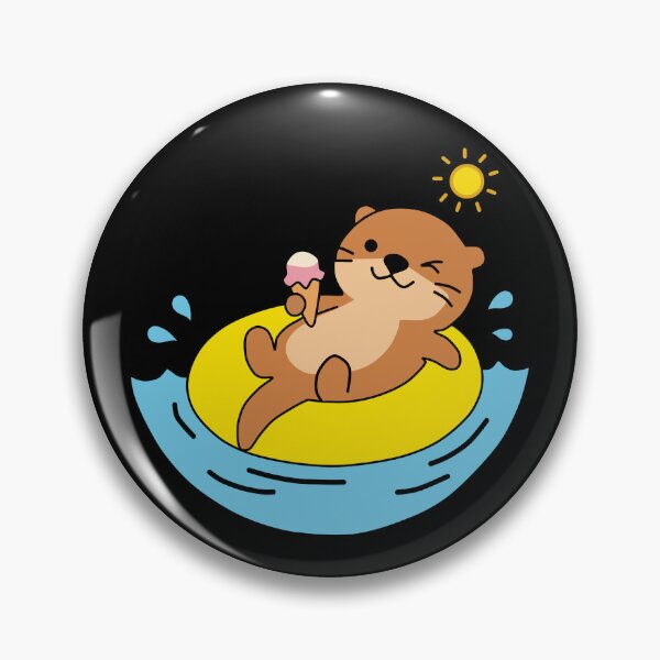 Item preview, Otter Floating Summer designed and sold by Senthamizh.