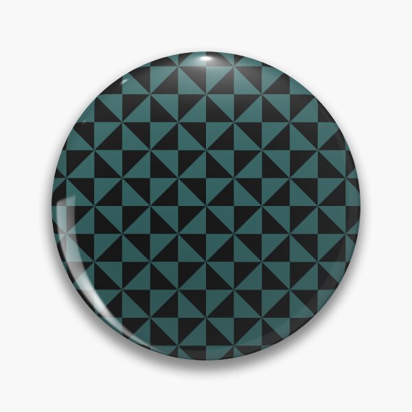 Item preview, Black And Teal Pinwheel Pattern designed and sold by pattern-archive.