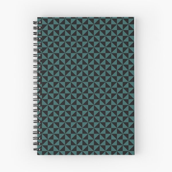 Item preview, Black And Teal Pinwheel Pattern designed and sold by pattern-archive.