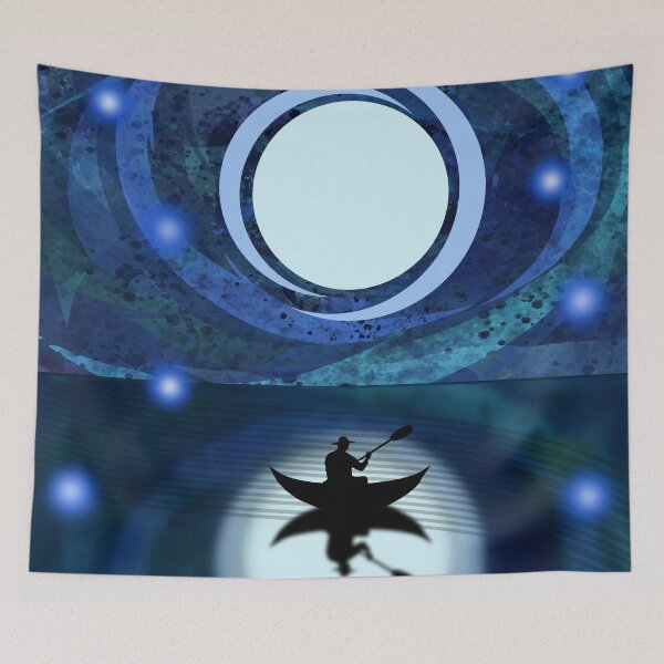 Item preview, Moonlight on Water designed and sold by Andrew  Hitchen.