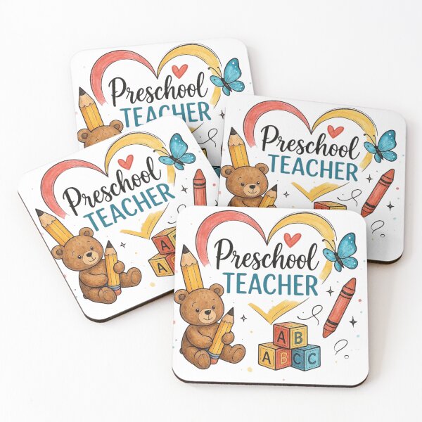 Item preview, Preschool Teacher Cute Educational Love Design designed and sold by BriSher.