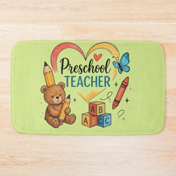 Item preview, Preschool Teacher Cute Educational Love Design designed and sold by BriSher.