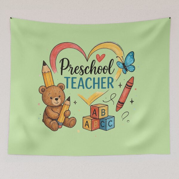 Item preview, Preschool Teacher Cute Educational Love Design designed and sold by BriSher.