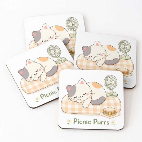 Item preview, Picnic Purrs designed and sold by Icareis-Studios.