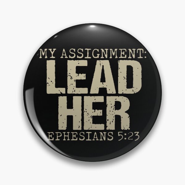 Item preview, Lead Her and Help Him designed and sold by ChrisPfeiffer.