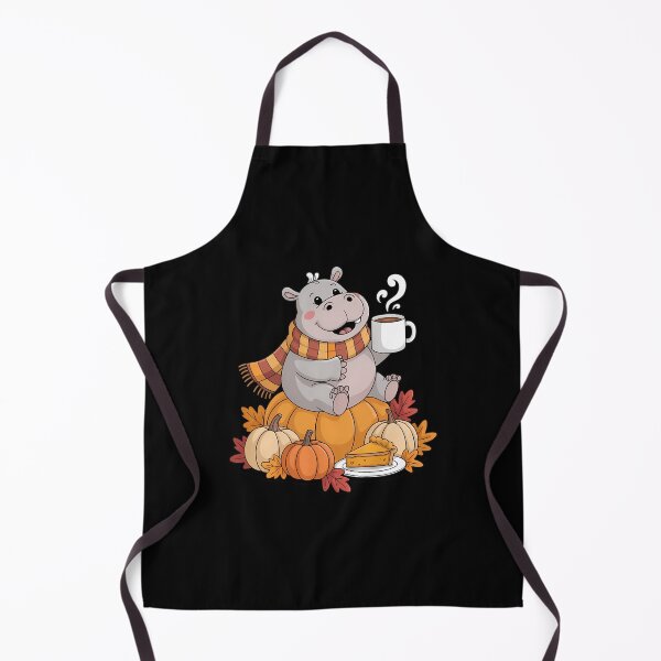 Item preview, Hippo Coffee Autumn Thanksgiving designed and sold by SapfireStuArt.
