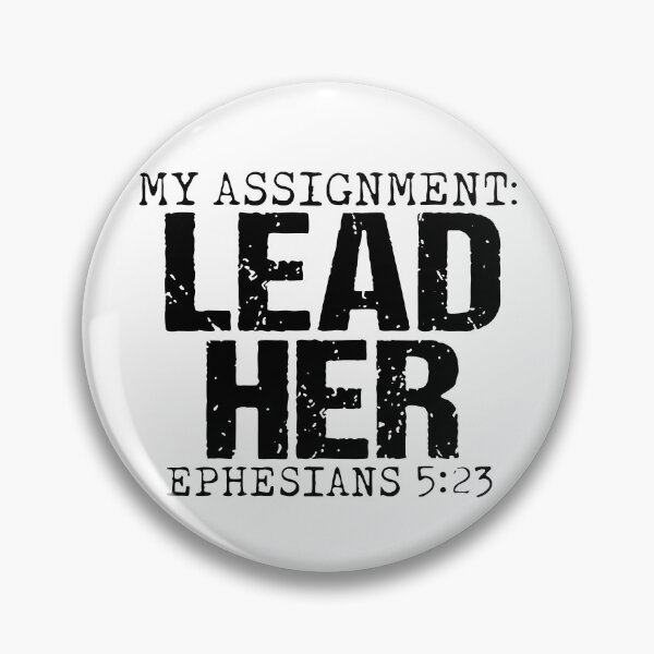 Item preview, Lead Her and Help Him designed and sold by ChrisPfeiffer.