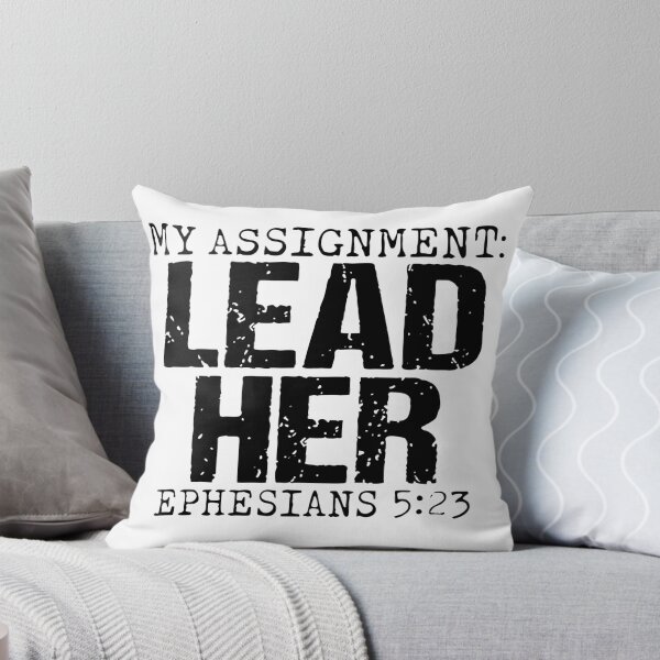 Item preview, Lead Her and Help Him designed and sold by ChrisPfeiffer.