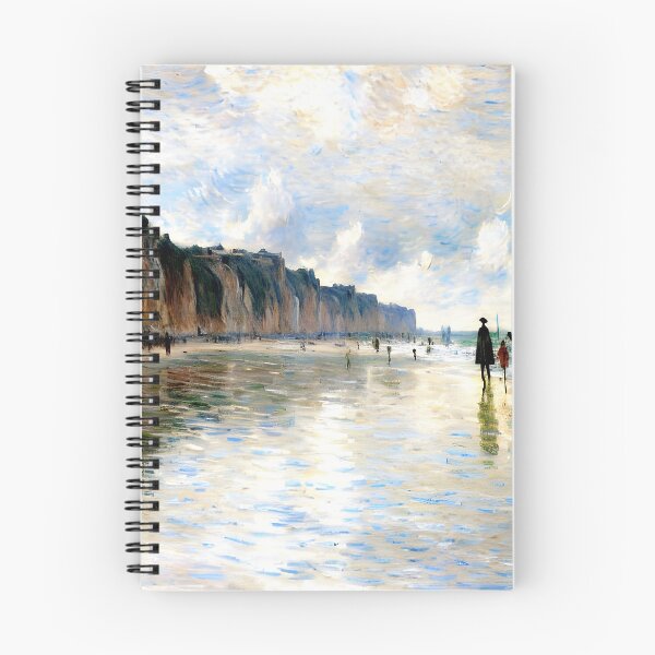 Item preview, Coastal Retreat at Pourville: Impression of Shore, Sea, and Shifting Light designed and sold by artdesignsnow.
