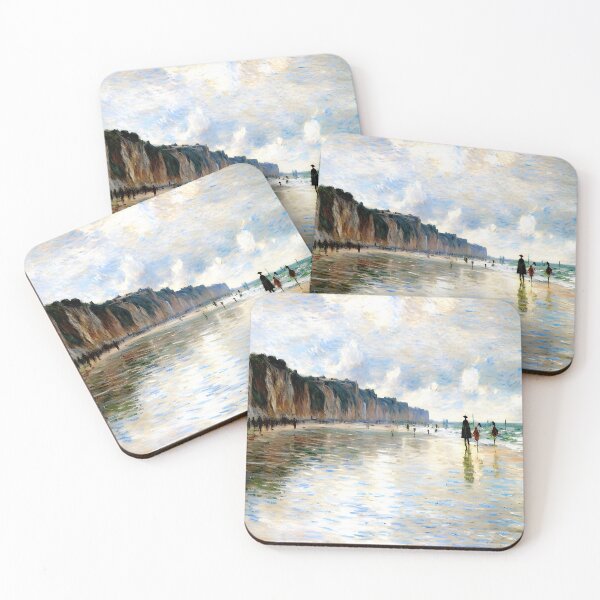 Item preview, Coastal Retreat at Pourville: Impression of Shore, Sea, and Shifting Light designed and sold by artdesignsnow.
