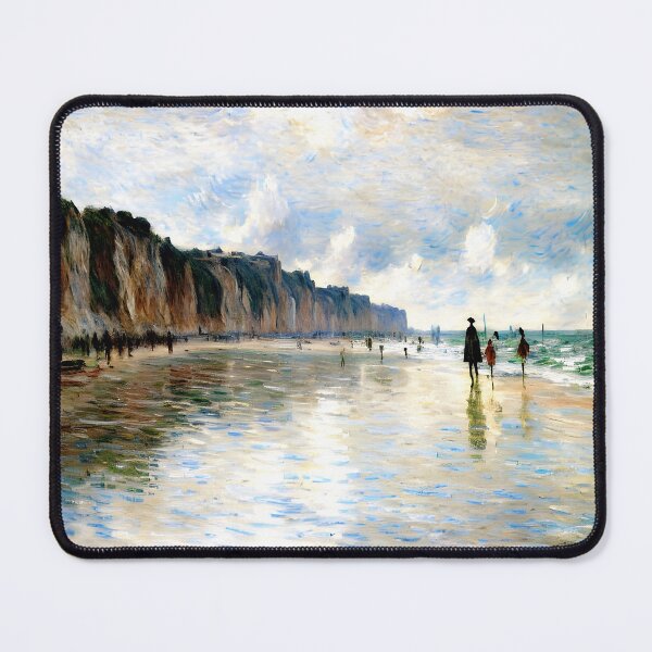 Item preview, Coastal Retreat at Pourville: Impression of Shore, Sea, and Shifting Light designed and sold by artdesignsnow.
