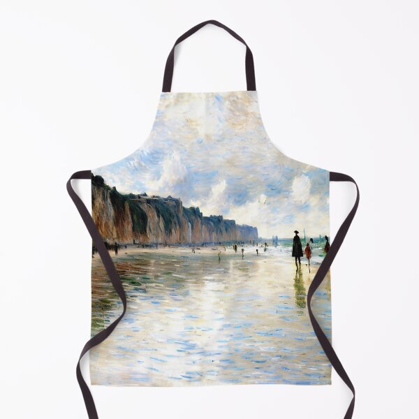 Item preview, Coastal Retreat at Pourville: Impression of Shore, Sea, and Shifting Light designed and sold by artdesignsnow.