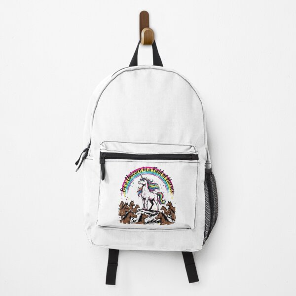 Item preview, Be a Unicorn in a Field of Horses Rainbow Unicorn designed and sold by XYZ LAB by Jesuperman.