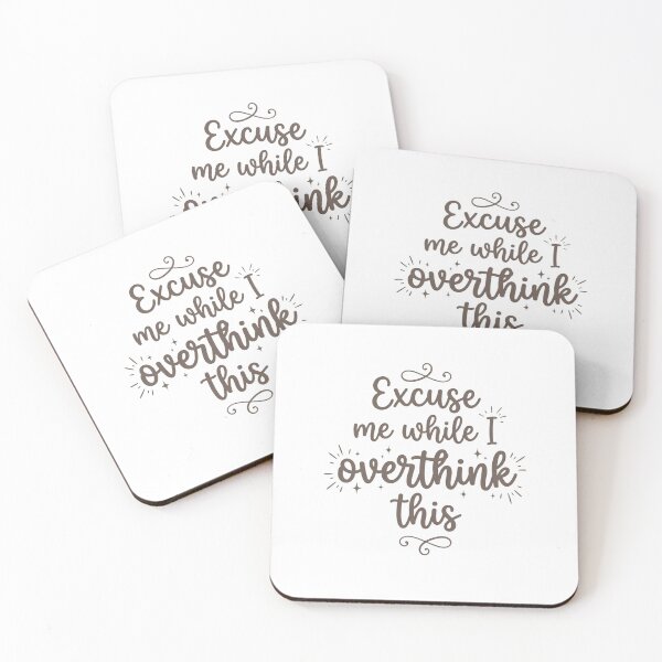Item preview, Overthink This Funny Quote Relatable Sarcastic Humor Text designed and sold by longngusuc.