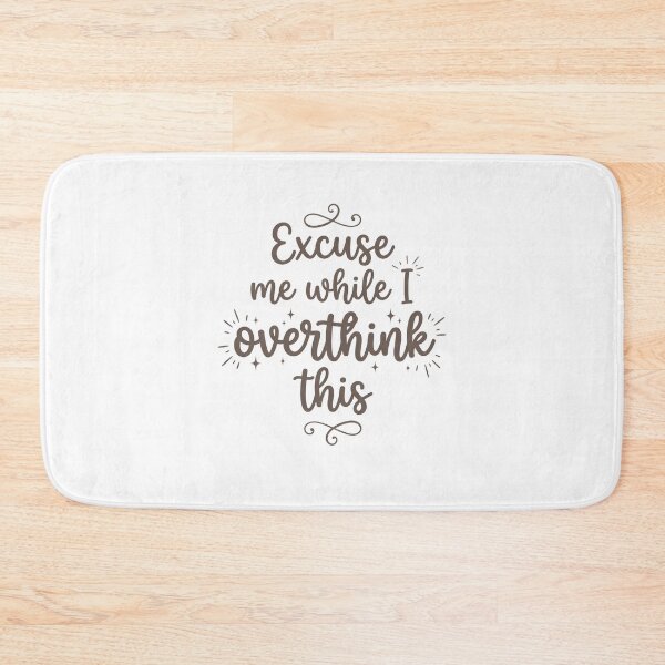 Item preview, Overthink This Funny Quote Relatable Sarcastic Humor Text designed and sold by longngusuc.
