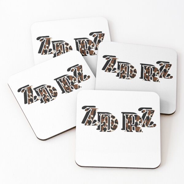 Item preview, ZD PRZ Leopard Print Bold Monogram Wild Animal T-Shirt designed and sold by Atique Creations.