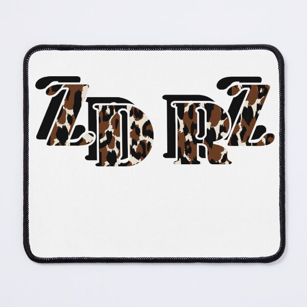 Item preview, ZD PRZ Leopard Print Bold Monogram Wild Animal T-Shirt designed and sold by Atique Creations.