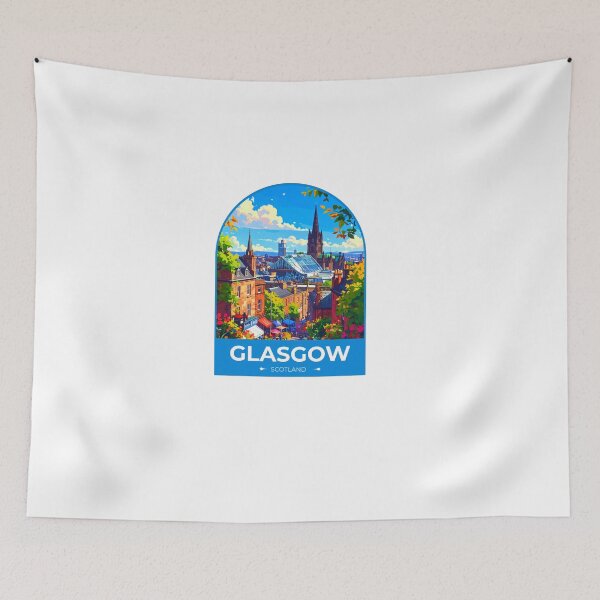 Item preview, Glasgow Scotland designed and sold by TulipaGraphics.