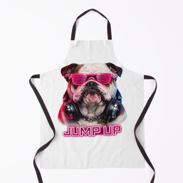 Item preview, Jump Up Bass Face Bulldog designed and sold by  ZenRave Designs.