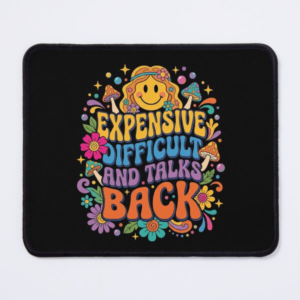 Item preview, Sassy Quote Expensive Difficult And Talks Back Groovy Retro designed and sold by longngusuc.