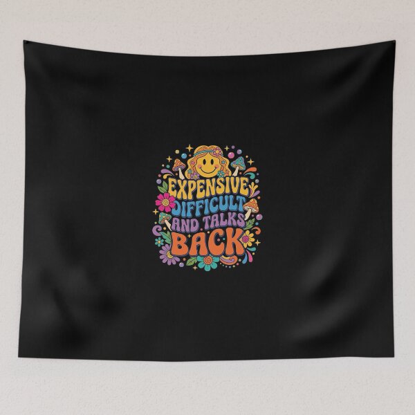 Item preview, Sassy Quote Expensive Difficult And Talks Back Groovy Retro designed and sold by longngusuc.