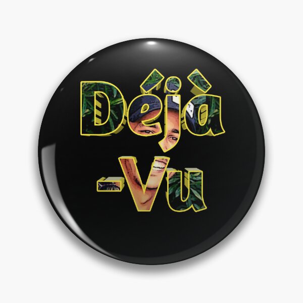 Item preview, Deja Vu 3D Typography Jungle Texture Aesthetic Design designed and sold by BigBangStudio.