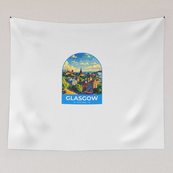 Item preview, Glasgow Scotland designed and sold by TulipaGraphics.