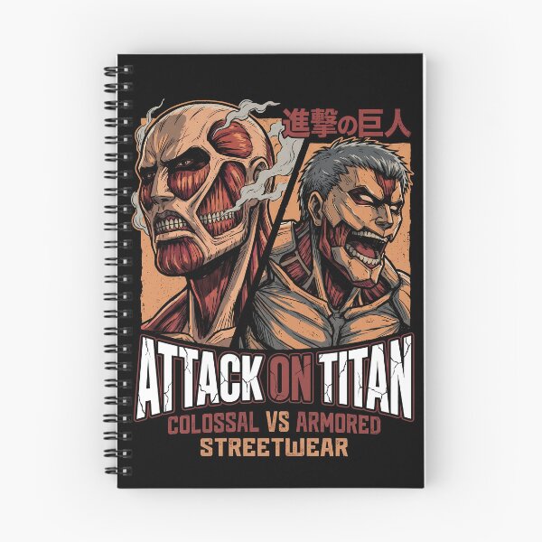 Item preview, Attack on Titan Colossal And Armored Titans Anime Manga Graphic Tee designed and sold by Senpaiwaves.