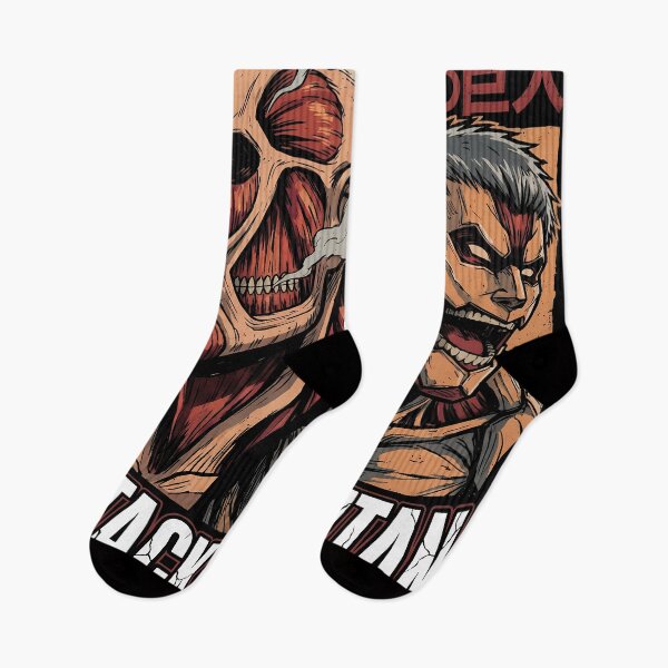 Item preview, Attack on Titan Colossal And Armored Titans Anime Manga Graphic Tee designed and sold by Senpaiwaves.