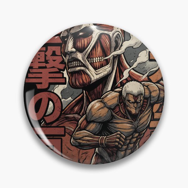 Item preview, Attack on Titan Colossal And Armored Titans Anime Manga Graphic Tee designed and sold by Senpaiwaves.