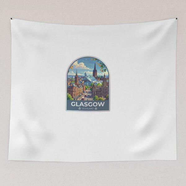 Item preview, Glasgow Scotland designed and sold by TulipaGraphics.