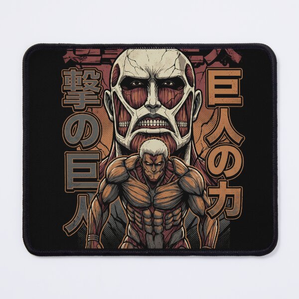 Item preview, Attack on Titan Colossal And Armored Titans Anime Manga Graphic Tee designed and sold by Senpaiwaves.