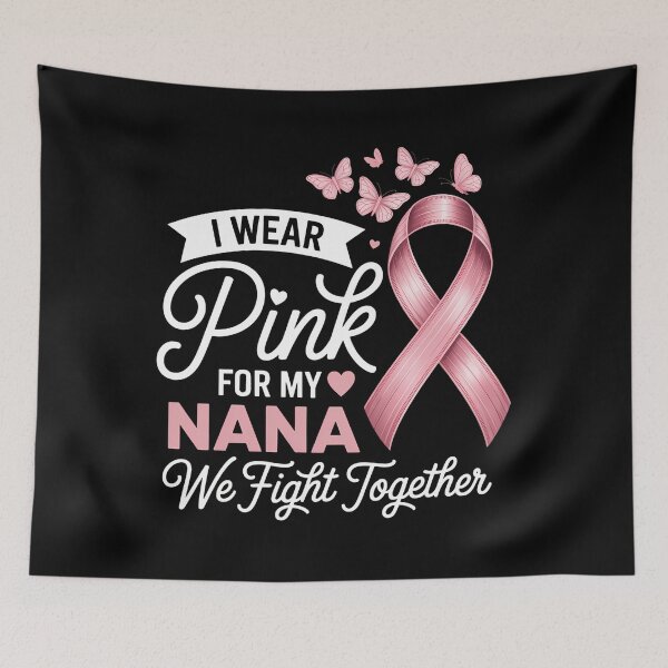 Item preview, I Wear Pink For My Nana Breast Cancer Awareness  designed and sold by SapfireStuArt.