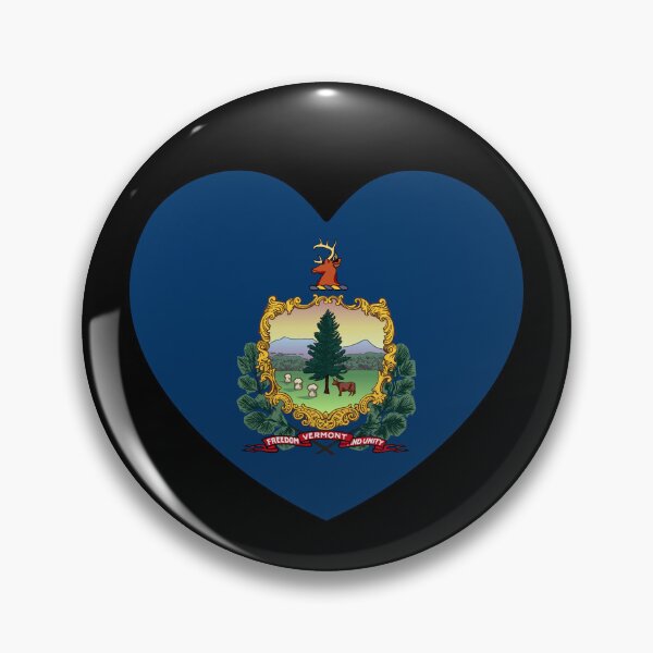 Item preview, Vermont Heart VT designed and sold by shitpostee.