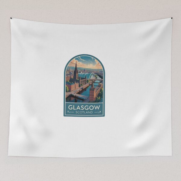 Item preview, Glasgow Scotland designed and sold by TulipaGraphics.