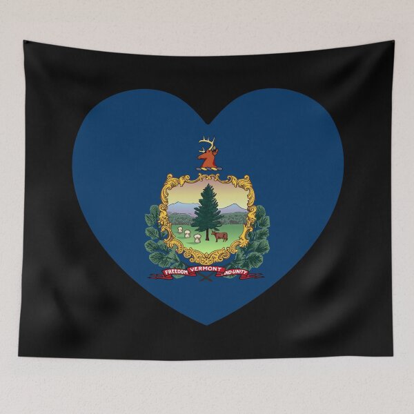 Item preview, Vermont Heart VT designed and sold by shitpostee.