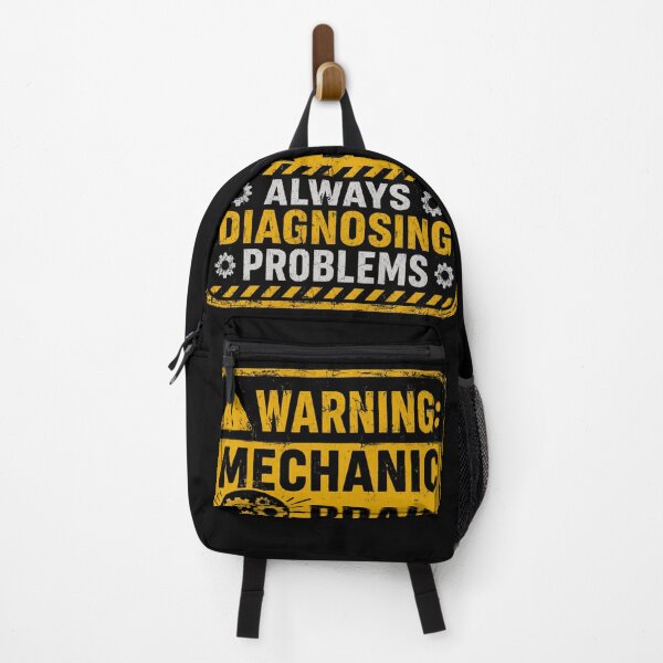 Item preview, Warning Mechanic Brain Always Diagnosing Problems | Diesel Mechanics Dad | Father Tee Shirt designed and sold by Serigraphy.