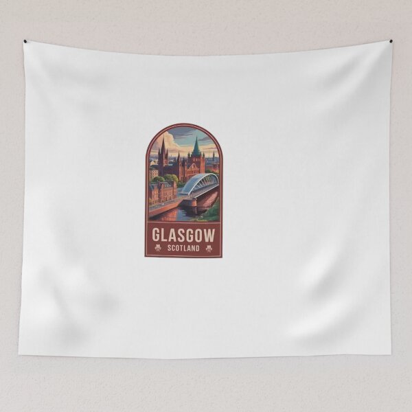 Item preview, Glasgow Scotland designed and sold by TulipaGraphics.