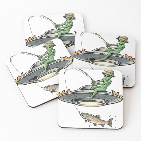 Item preview, Science Fiction, Funny Fishing Science Fiction designed and sold by erkinmaddison.