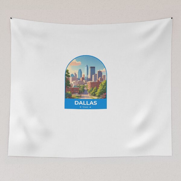 Item preview, Dallas Texas designed and sold by TulipaGraphics.