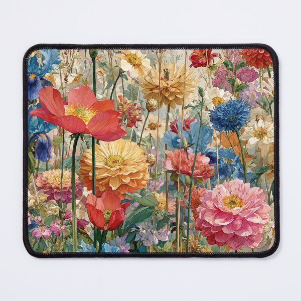 Item preview, Maximalist Botanical Bloom Fantasy Art designed and sold by Soul Garden Studio.