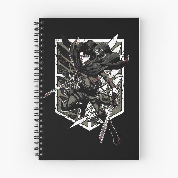 Item preview, Attack on Titan Levi Ackerman Dual Blades Anime Manga Shirt designed and sold by Senpaiwaves.