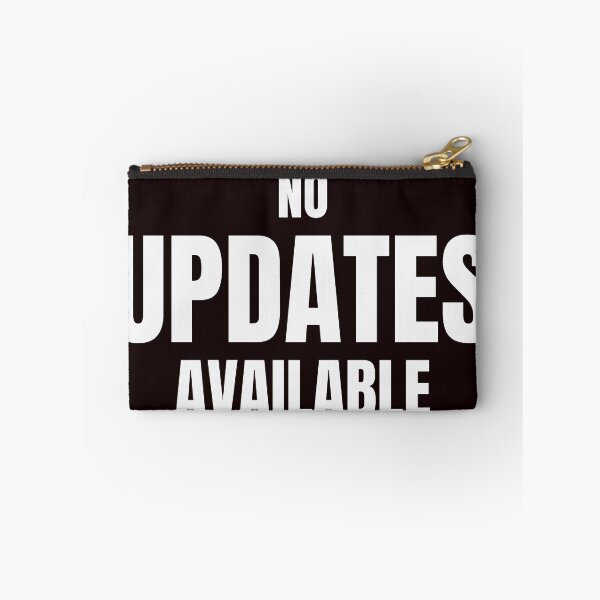Item preview, No Updates Available – Funny Anti Social Humor Design designed and sold by ArtPer-design.