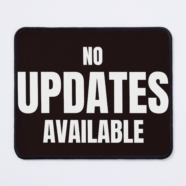 Item preview, No Updates Available – Funny Anti Social Humor Design designed and sold by ArtPer-design.