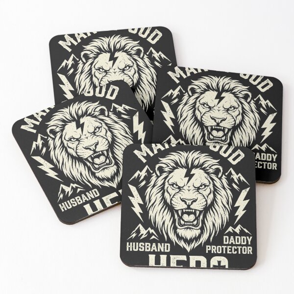 Item preview, Man Of God Lion Husband Daddy Protector Christian Hero designed and sold by longngusuc.
