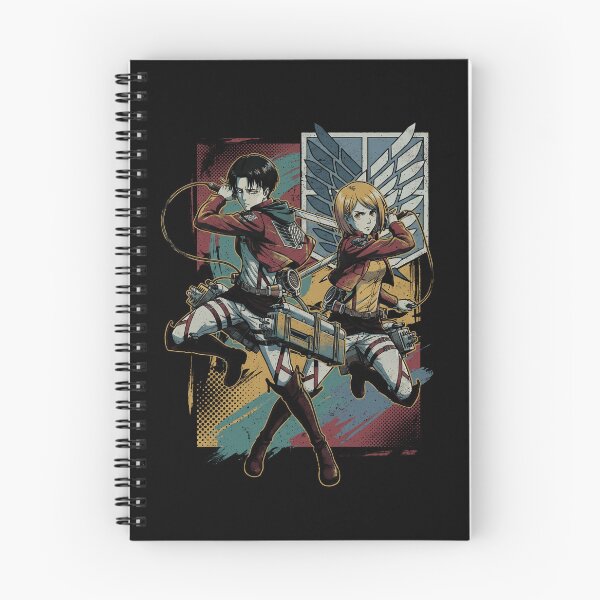 Item preview, Attack on Titan Levi and Petra Survey Corps Anime Shirt designed and sold by Senpaiwaves.