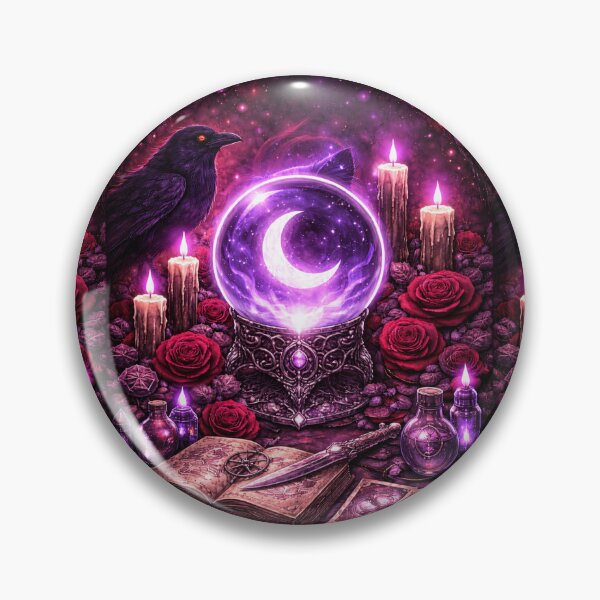 Item preview, Mystical Moon Crystal Ball designed and sold by Ashboldris.