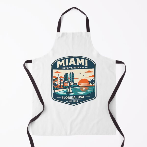 Item preview, Miami Vintage Travel designed and sold by TulipaGraphics.